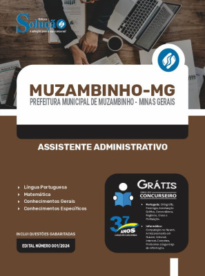 Apostila Prefeitura de Muzambinho - MG 2024 - Assistente Administrativo - Imagem 3