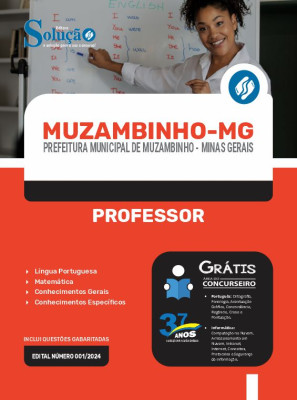 Apostila Prefeitura de Muzambinho - MG 2024 - Professor - Imagem 3