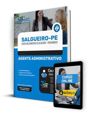 Apostila Prefeitura de Salgueiro - PE 2024 - Agente Administrativo - Imagem 1