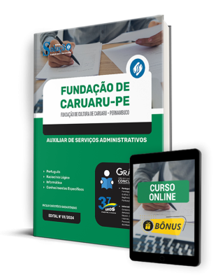 Apostila Fundação de Cultura de Caruaru - PE  - Auxiliar de Serviços Administrativos - Imagem 1