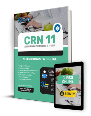 Apostila CRN 11 2024 - Nutricionista Fiscal - Imagem 1