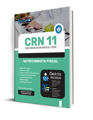 Apostila CRN 11 2024 - Nutricionista Fiscal - Imagem 2