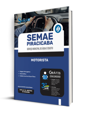 Apostila SEMAE Piracicaba - SP 2024 - Motorista - Imagem 2