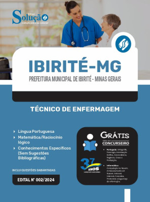 Apostila Prefeitura de Ibirité - MG 2024 - Técnico de Enfermagem - Imagem 3