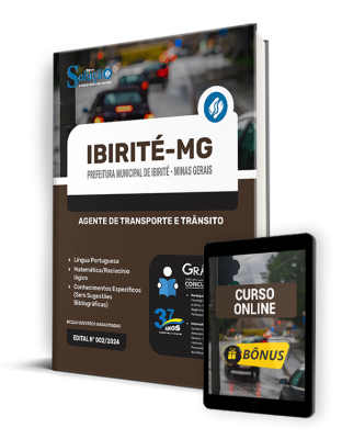 Apostila Prefeitura de Ibirité - MG 2024 - Agente de Transporte e Trânsito