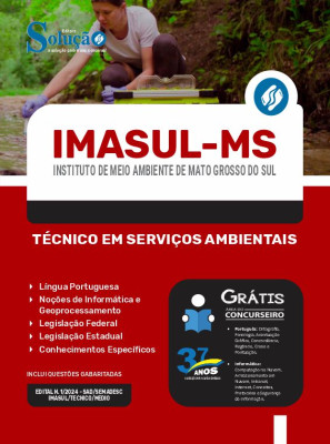 Apostila IMASUL-MS  - Técnico em Serviços Ambientais - Imagem 3