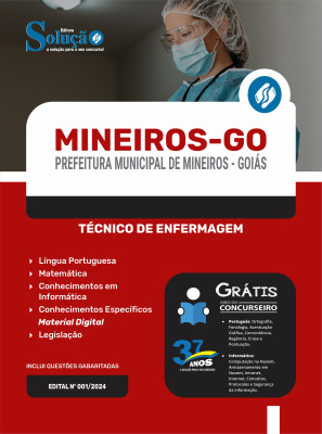 Apostila Prefeitura de Mineiros - GO  - Técnico de Enfermagem - Imagem 3