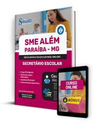 Capa Apostila SME Além Paraíba - MG 2024 - Secretário Escolar