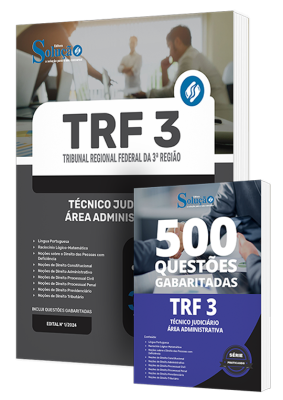 Combo TRF 3 - Técnico Judiciário - Área Administrativa - Impresso - Imagem 1