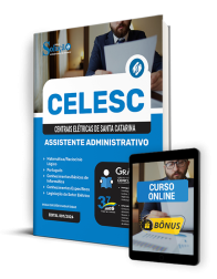 Capa Apostila CELESC-SC 2024 - Assistente Administrativo