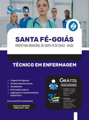 Apostila Prefeitura de Santa Fé de Goiás - GO  - Técnico em Enfermagem - Imagem 3