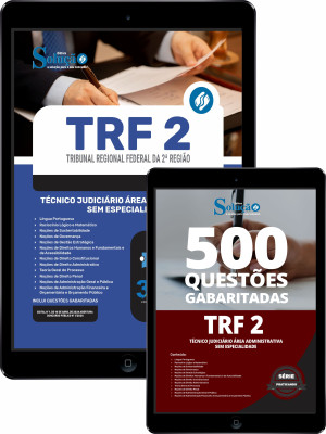 Combo Digital TRF 2 - Técnico Judiciário - Área: Administrativa - Sem Especialidade - Imagem 1