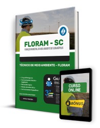 Capa Apostila FLORAM-SC 2024 - Técnico de Meio Ambiente - FLORAM
