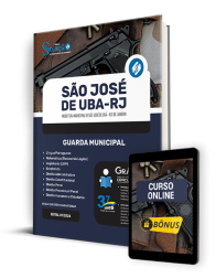 Capa Apostila Prefeitura de São José de Ubá - RJ 2024 - Guarda Municipal