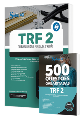 Combo Impresso TRF 2 - Técnico Judiciário - Área de Apoio Especializado - Enfermagem - Imagem 1