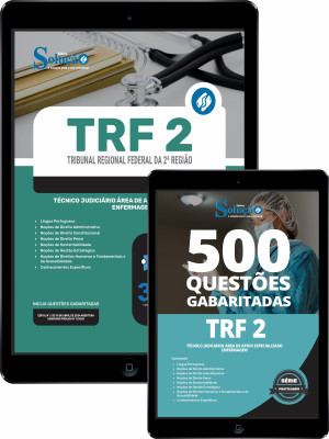 Combo Digital TRF 2 - Técnico Judiciário - Área de Apoio Especializado - Enfermagem - Imagem 1