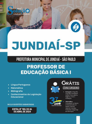 Apostila Prefeitura de Jundiaí - SP 2024 - Professor de Educação Básica I - Imagem 3