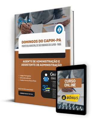 Apostila Prefeitura de São Domingos do Capim - PA 2024 - Agente de Administração e Assistente de Administração - Imagem 1