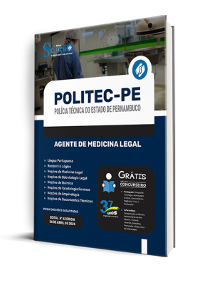 Apostila POLITEC-PE 2024 - Agente de Medicina Legal - Imagem 2