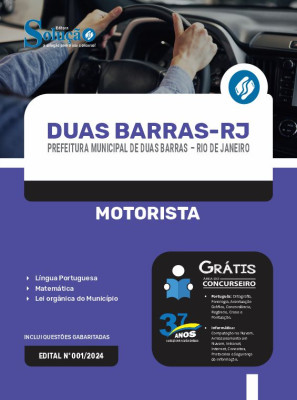 Apostila Prefeitura de Duas Barras - RJ 2024 - Motorista - Imagem 3