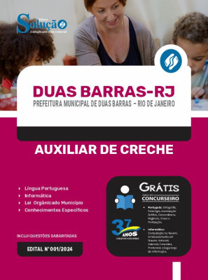 Apostila Prefeitura de Duas Barras - RJ 2024 - Auxiliar de Creche - Imagem 3