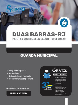 Apostila Prefeitura de Duas Barras - RJ 2024 - Guarda Municipal - Imagem 3