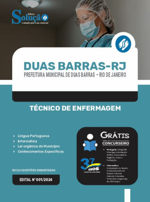 Apostila Prefeitura de Duas Barras - RJ 2024 - Técnico de Enfermagem - Imagem 3