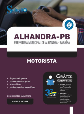 Apostila Prefeitura de Alhandra - PB 2024 - Motorista - Imagem 3