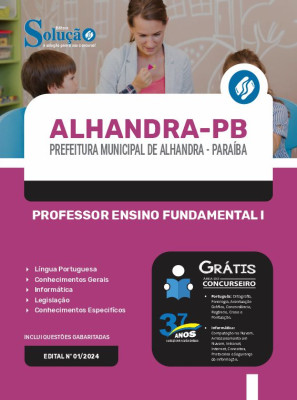 Apostila Prefeitura de Alhandra - PB 2024 - Professor Ensino Fundamental I - Imagem 3