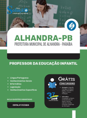 Apostila Prefeitura de Alhandra - PB 2024 - Professor da Educação Infantil - Imagem 3