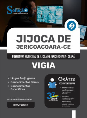 Apostila Prefeitura de Jijoca de Jericoacoara - CE 2024 - Vigia - Imagem 3