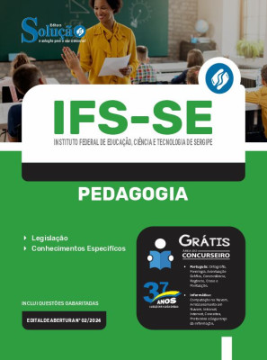 Apostila IFS-SE 2024 - Pedagogia - Imagem 3