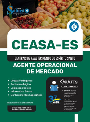 Apostila CEASA-ES 2024 - Agente Operacional de Mercado - Imagem 3