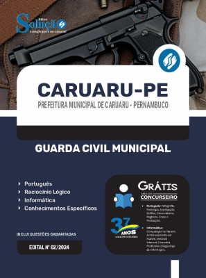 Apostila Prefeitura de Caruaru - PE 2024 - Guarda Civil Municipal - Imagem 3