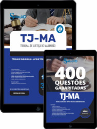 Capa Combo Digital TJ-MA - Técnico Judiciário - Apoio Técnico Administrativo