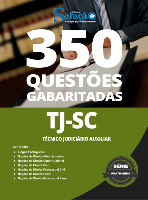 Caderno de Questões TJ-SC - Técnico Judiciário Auxiliar - 350 Questões Gabaritadas - Imagem 2