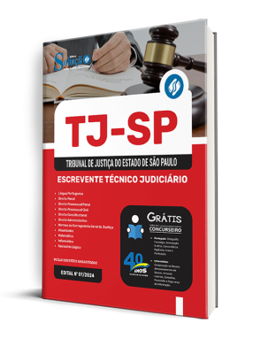 Apostila TJ-SP 2024 - Escrevente Técnico Judiciário - Imagem 2