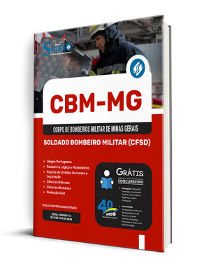 Apostila CBM-MG 2024 - Soldado Bombeiro Militar (Curso de Formação de Soldados Bombeiros Militar do Quadro de Praças) - Imagem 2