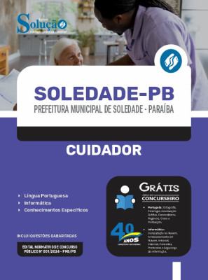 Apostila Prefeitura de Soledade - PB 2024 - Cuidador - Imagem 3