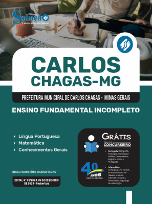 Apostila Prefeitura de Carlos Chagas - MG 2024 - Ensino Fundamental Incompleto - Imagem 3