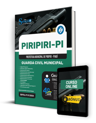 Apostila Prefeitura de Piripiri - PI 2024 - Guarda Civil Municipal - Imagem 1