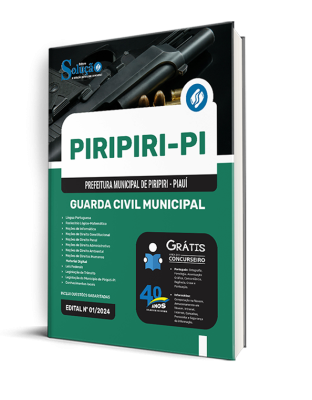 Apostila Prefeitura de Piripiri - PI 2024 - Guarda Civil Municipal - Imagem 2