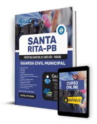 Capa Apostila Prefeitura de Santa Rita - PB 2024 - Guarda Civil Municipal