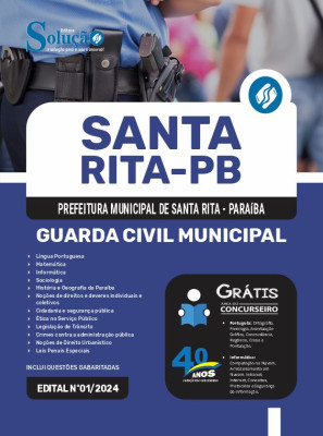 Apostila Prefeitura de Santa Rita - PB 2024 - Guarda Civil Municipal - Imagem 3