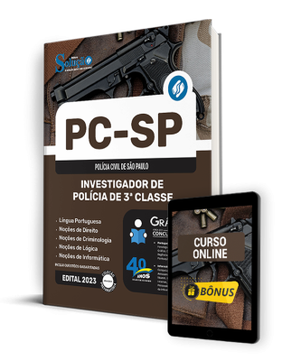 Apostila PC-SP 2024 - Investigador de Polícia de 3ª Classe