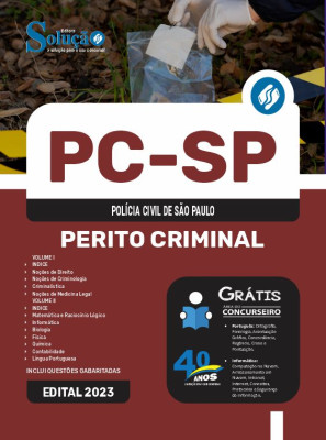 Apostila PC-SP 2024 - Perito Criminal - Imagem 3