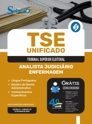 Apostila TSE Unificado  - Analista Judiciário - Área: Apoio Especializado - Especialidade: Enfermagem - Imagem 3