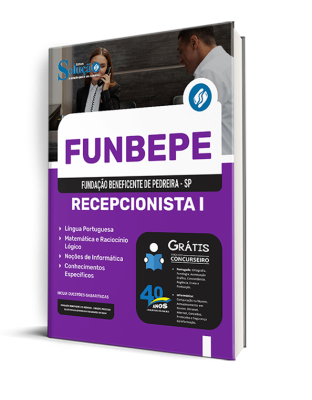 Apostila FUNBEPE 2024 - Recepcionista I - Imagem 2