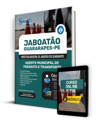 Apostila Prefeitura de Jaboatão dos Guararapes - PE 2024 - Agente Municipal de Trânsito e Transporte - Imagem 1