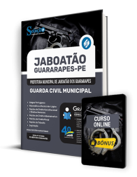 Capa Apostila Prefeitura de Jaboatão dos Guararapes - PE 2024 - Guarda Civil Municipal